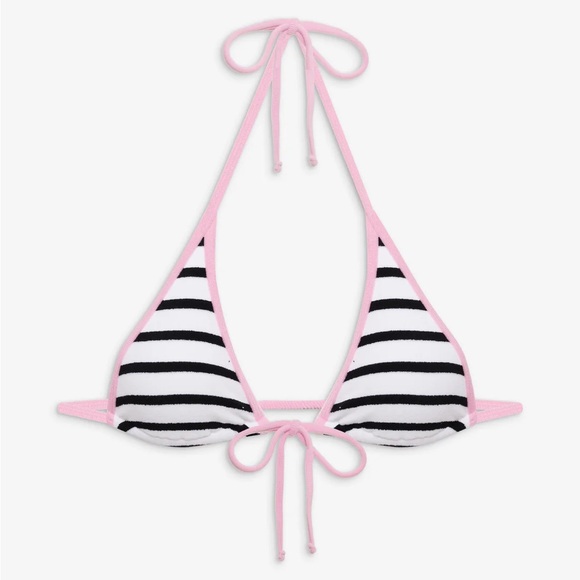 Frankie’s Bikinis Paradise Micro Halter Bikini Top - Picture 1 of 2